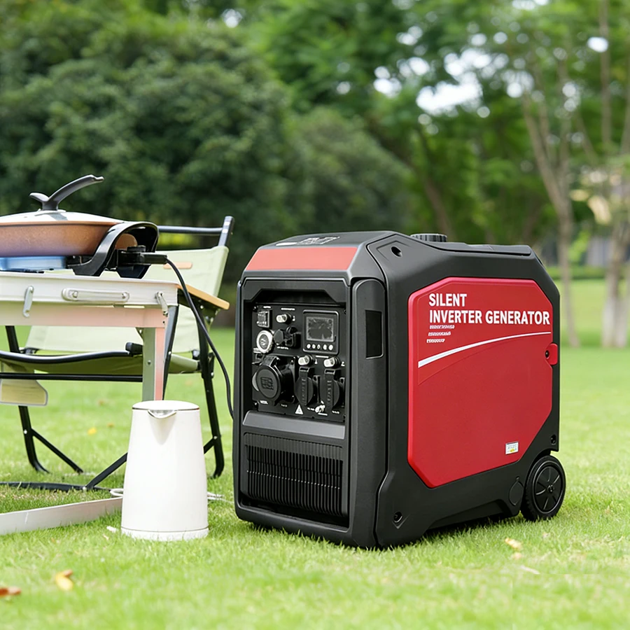 3500W 5000W Super Silent Portable Petrol Generator Inverter Air-Cooled Engine with Remote Start for Camping 220V 50hz Tool