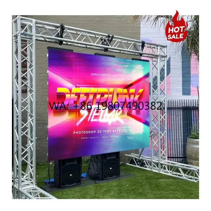 

500*500 Full Color LED Cabinet P2.5 P2.6 P2.9 P3.9 Indoor Outdoor Stage Rental Seamless Video Wall Display Panel