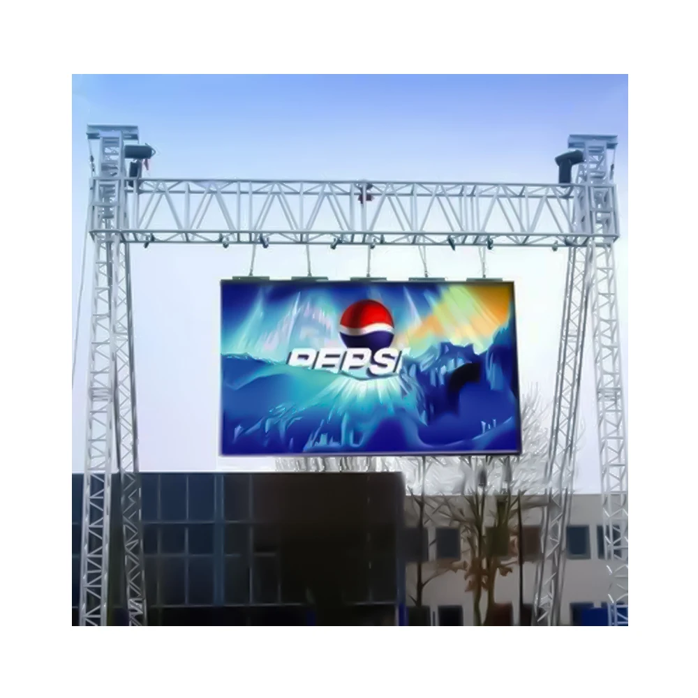 

Waterproof Outdoor Big Size High Resolution P5 P6 P8 P10 mm Hanging Rental Concert Stage Background Wedding Party LED Screen