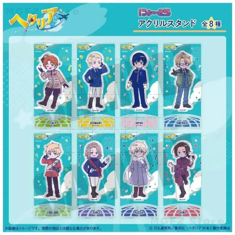 

Акриловая подставка Powers Axis Hetalia Q-версия, настольная панель, акриловая фигурка, подставка для аниме-моделей, косплей, мультфильм