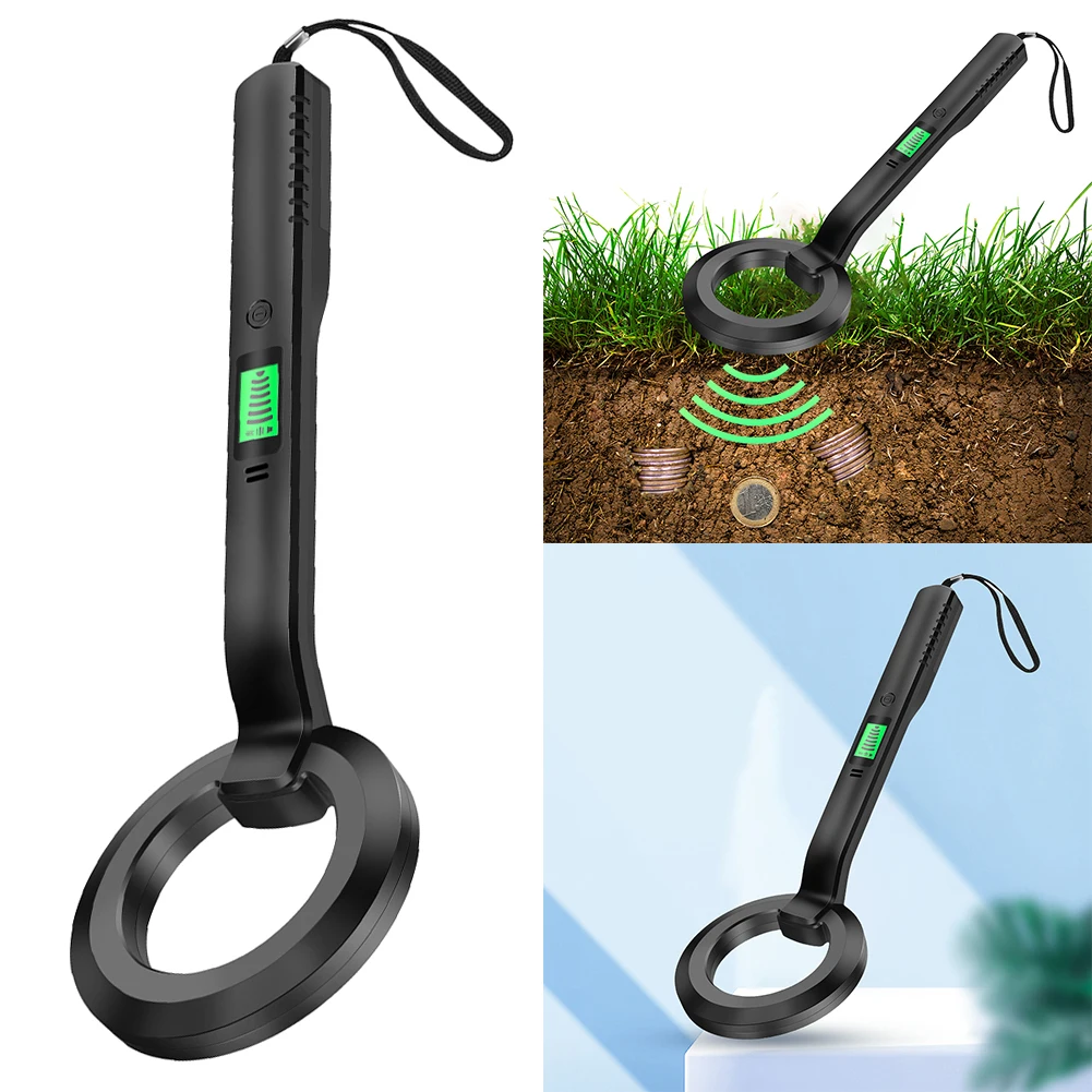 DM3004A Metal Detector Underground Professional High Accuracy Metal Search Finder Gold Detector Jewelry Treasure Hunter Seeker