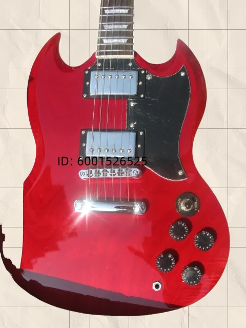 توصيل 25-35 يومًا) (يمكن الحصول عليه 25-35 يومًا) متوفر في المخزون جيتار كهربائي SG.400 مع تطعيمات التيار المتردد لاقط HH توصيل سريع