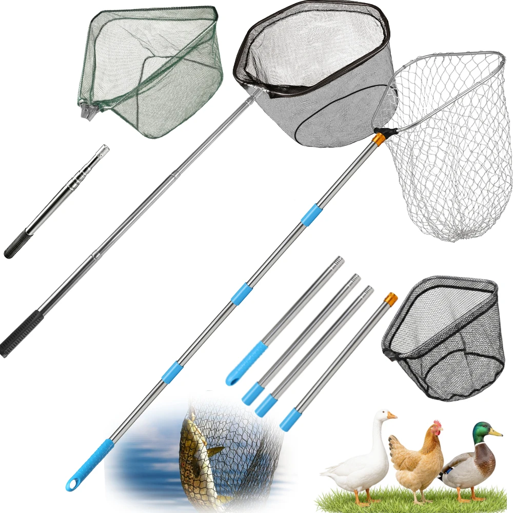 Fish Net Handle - Rete da pesca rimovibile per catturare