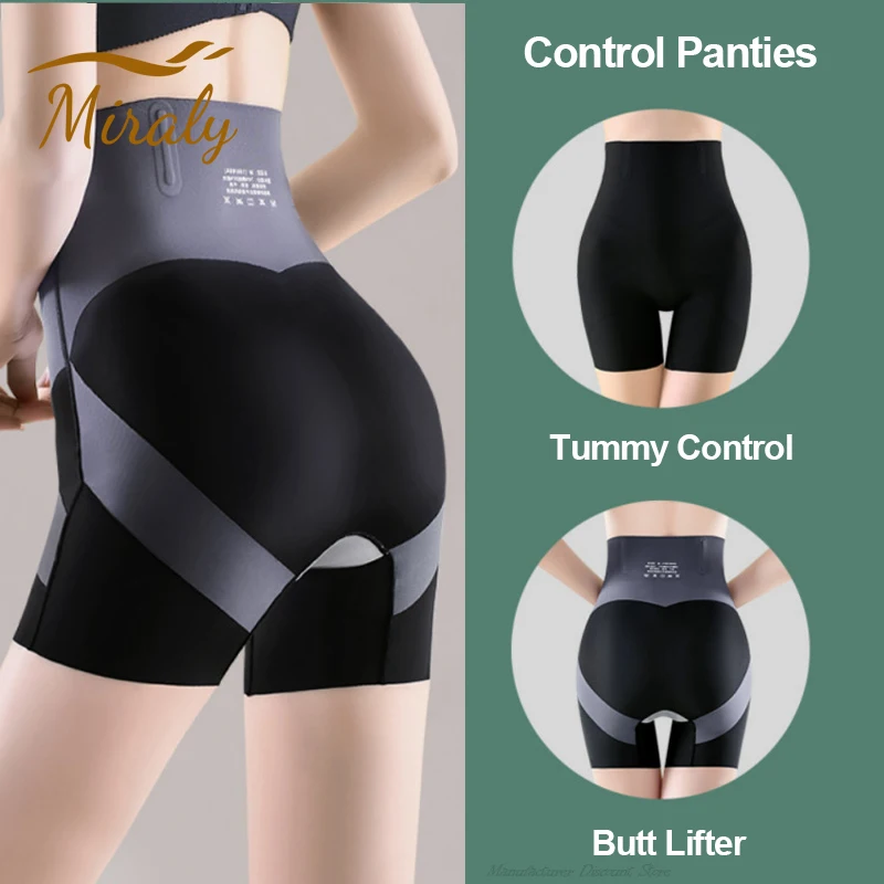 Butt Lifter Shapewear Flat Belly Panties Waist Trainer Seamless Shorts Women Cross Body Shaper Sport Boxer Slimming Safety Pants