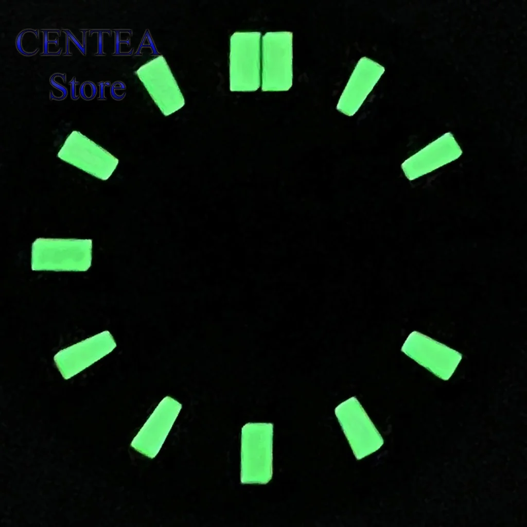 RICHUS 28,5 мм, черный, синий, зеленый, серебристо-серый, стерильный циферблат часов, светящийся, подходит для механизма NH34 NH35, заводная головка в виде часов 3/3,8/4,2 ﻿