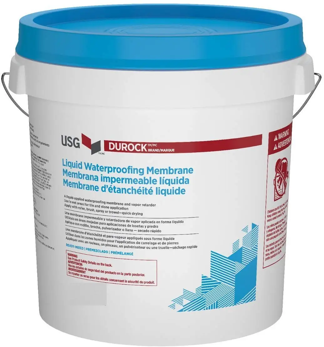 

1 Gallon Liquid Waterproofing Membrane for Home and Construction Use, Durable and Easy to Apply
