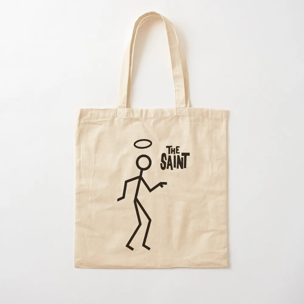 حقيبة كتف قماشية من THE SAINT 1 حقيبة كتف من القماش للتسوق على الشاطئ للسيدات