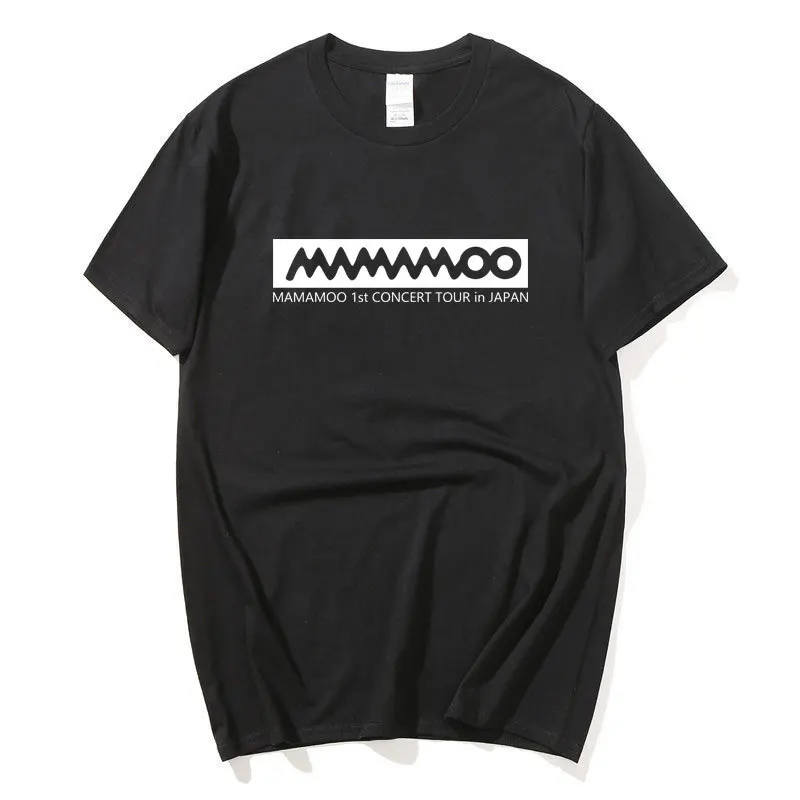 Kpop 2023 New Mamamoo HYUNJIN Man/Women Harajuku T-shirt Round Neck Short Sleeve Casual Unisex Streetwear COTTON Top