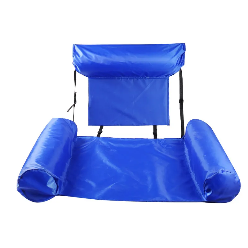 Thickened Oxford Cloth Chaise Lounge Adult Outdoor Swimming Water Recreation Inflatable Floating Bed Summer Leisure Furniture view 5