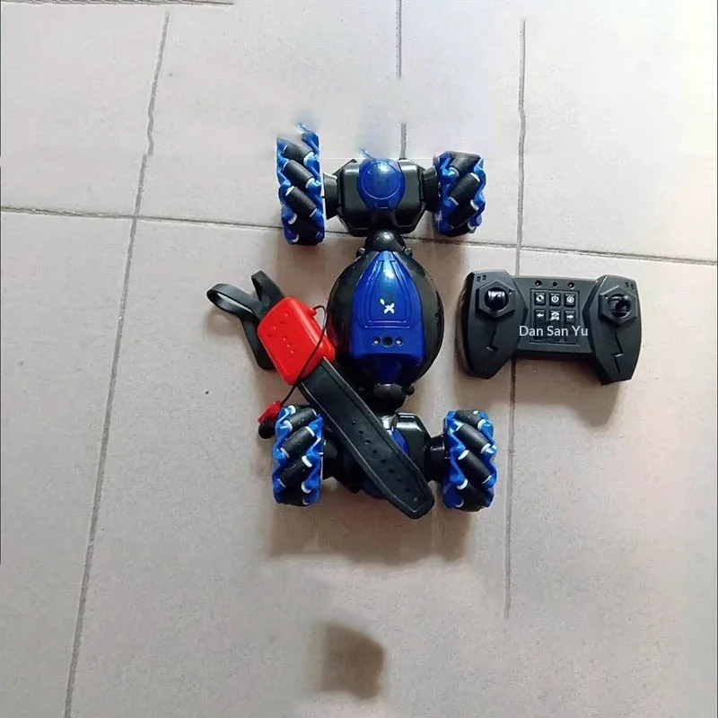 

Gesture Sensing RC Stunt Car 4WD Transform Off-Road Vehicle 360° Drift Hand Watch Remote Control Toy for Boys Kids Birthday Gift