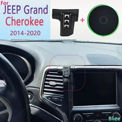 For JEEP Grand Cherokee 2014 2015 2016 2017 2018-2020 Magnetic Car Phone Holder 15W Wireless Charging Phone Stand MagSafe Base