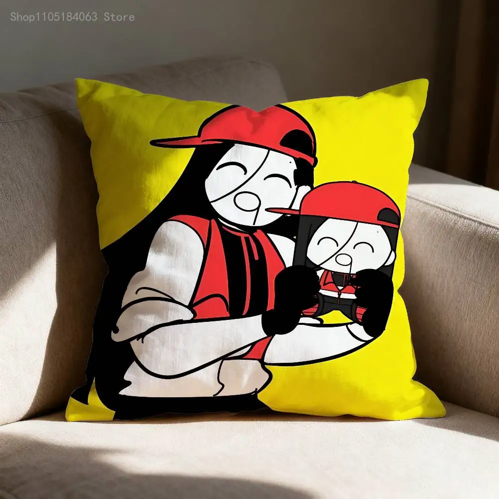 يي شي المغني اللحوم فتاة كيس وسادة ل أريكة ديكور سيارة مكتب غرفة الطباعة غطاء الوسادة الزينة والحامي