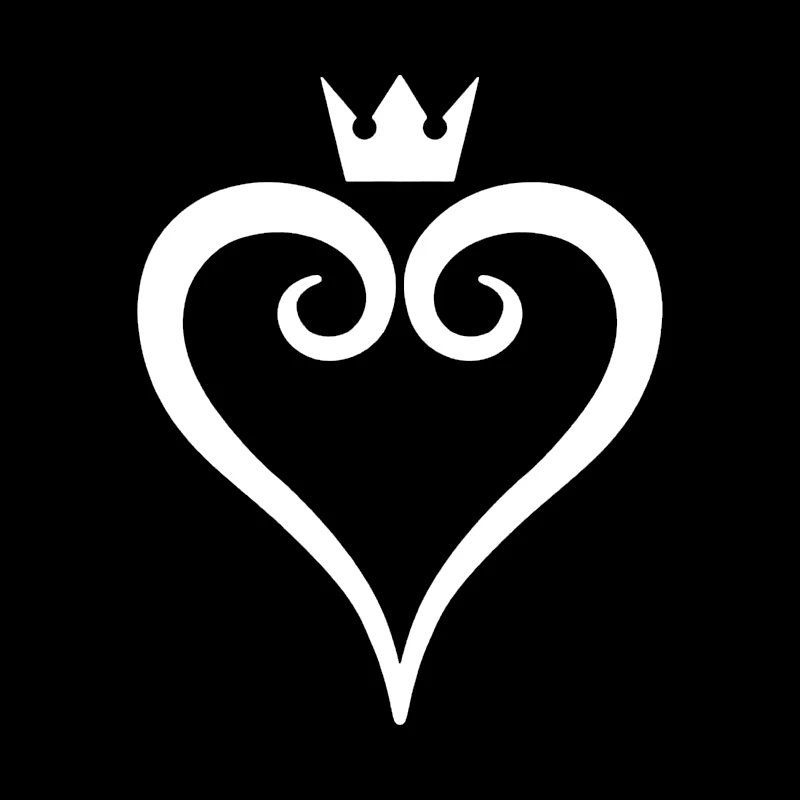 Kingdom Hearts Vinyl Car Sticker Unique Modern Rear Window Body Decals Room