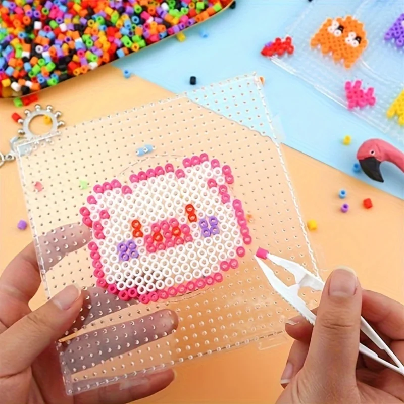5MM 10000 szt. Koraliki Hama 3D Pixel Puzzle Koraliki Żelazne dla dzieci Koraliki Perler Hama DIY Wysokiej Jakości Ręcznie Robione Prezent Zabawka Koraliki do Zgrzewania
