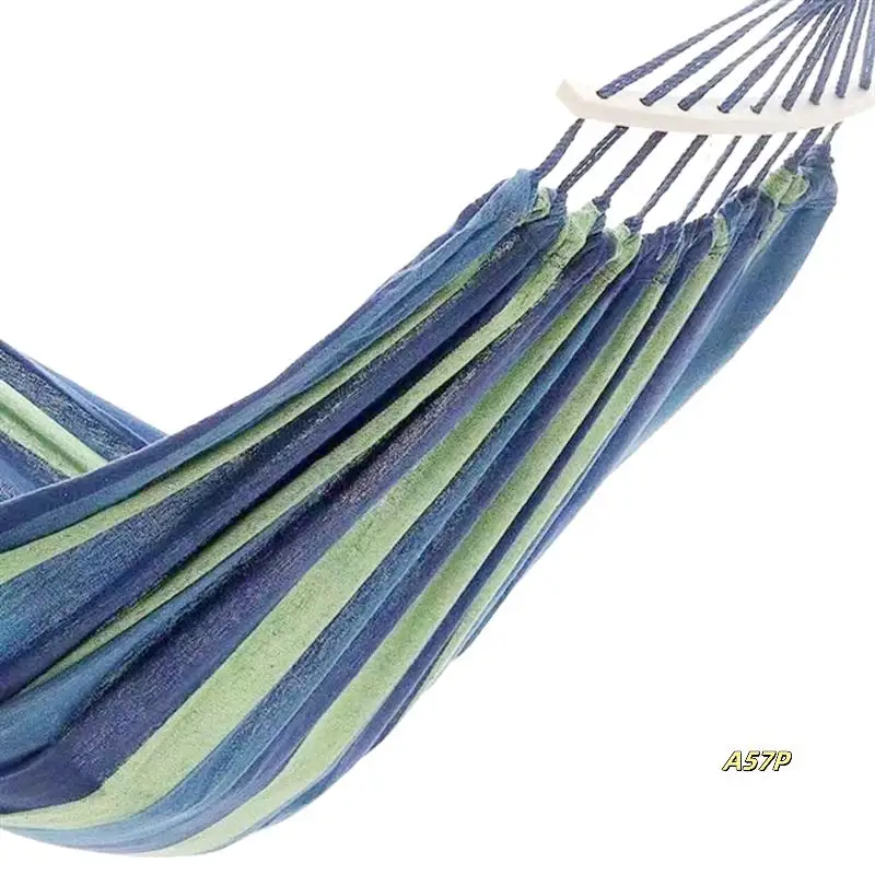 

Portable Hammock Camping Thicken Swinging Chair Outdoor Hanging Bed Canvas Rocking Chair Not With Hammock Stand