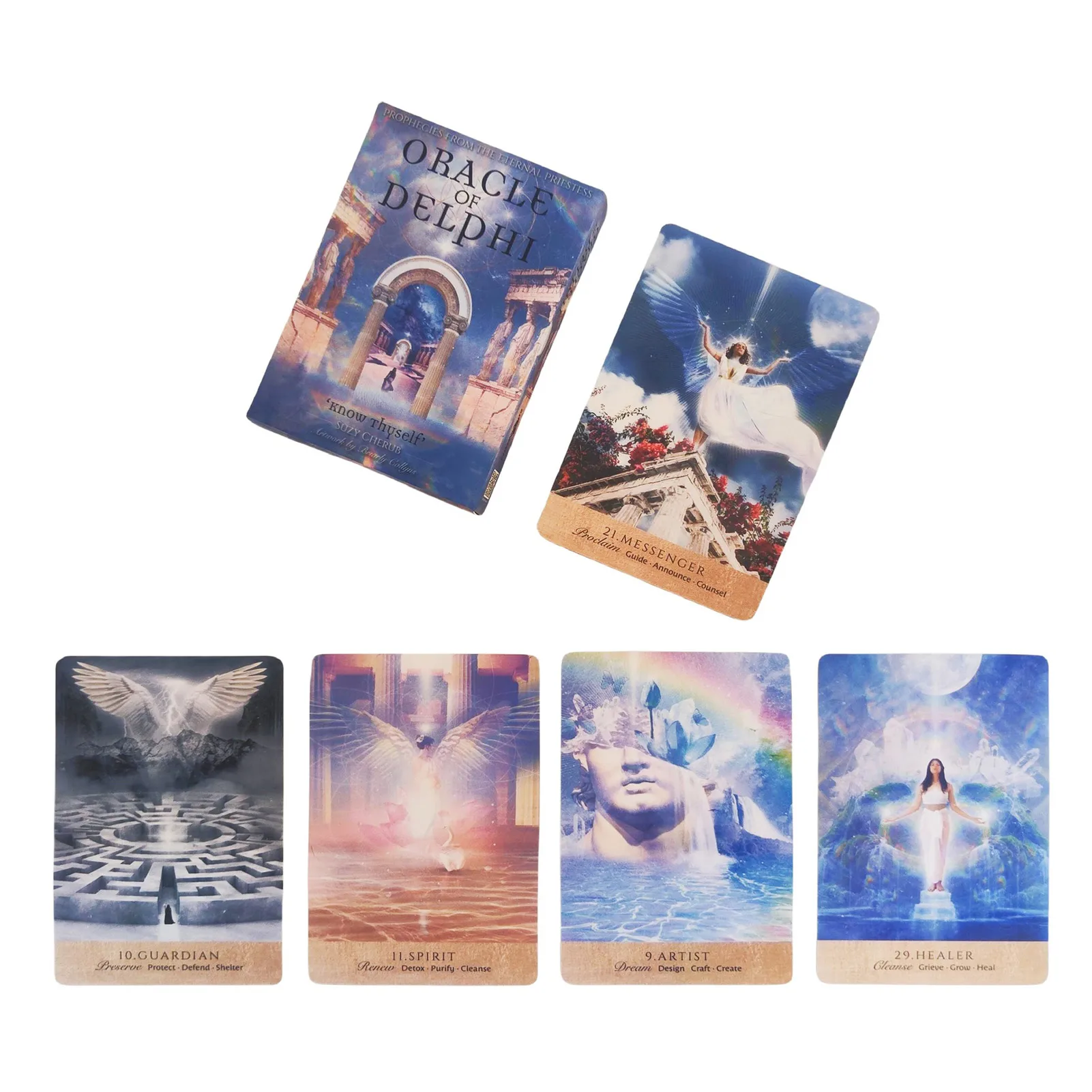 New Tarot Cards Oracle of Delphi A Mean Girls Tarot Deck Chou Chou Tarot Mushroom Spotters Deck Oracle Card Games with Guidebook