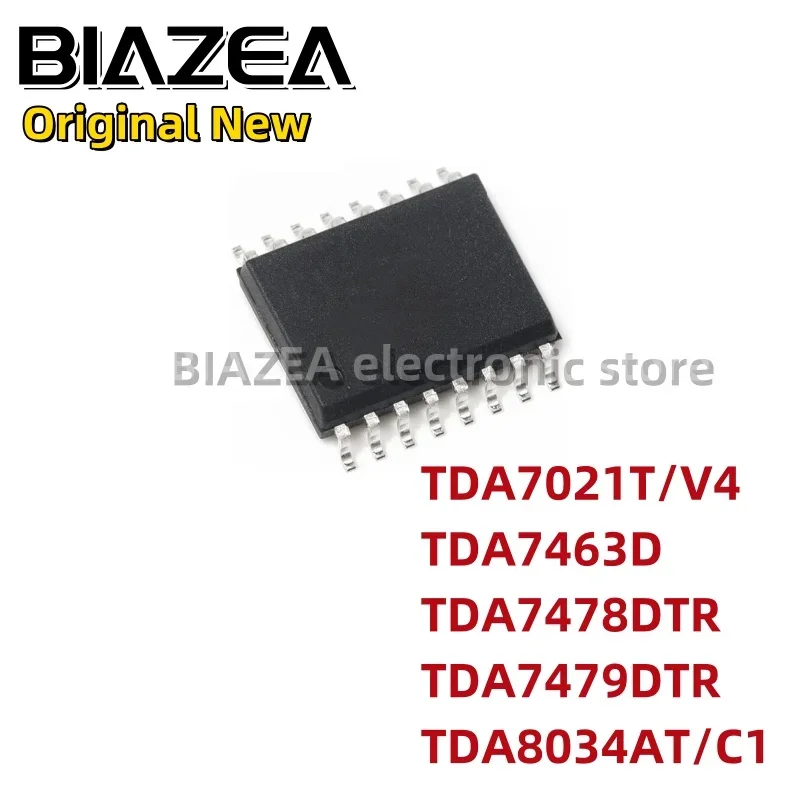 1piece TDA7021T/V4 TDA7463D TDA7478DTR TDA7479DTR TDA8034AT/C1 SOP16 Chipset