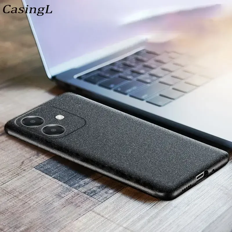 Etui OPPO A5 Pro 4G/5G A 5 Pro Matte Silicone Bumper Shockproof Soft Cover For OPPO A5 Pro 4G/5G ProA5 Back Casing