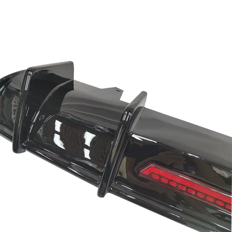 STLFKB Style ABS Black Rear Lip Diffuser for Audis A4 B9 Sports 2017-2019 Rear Bumper Replacement