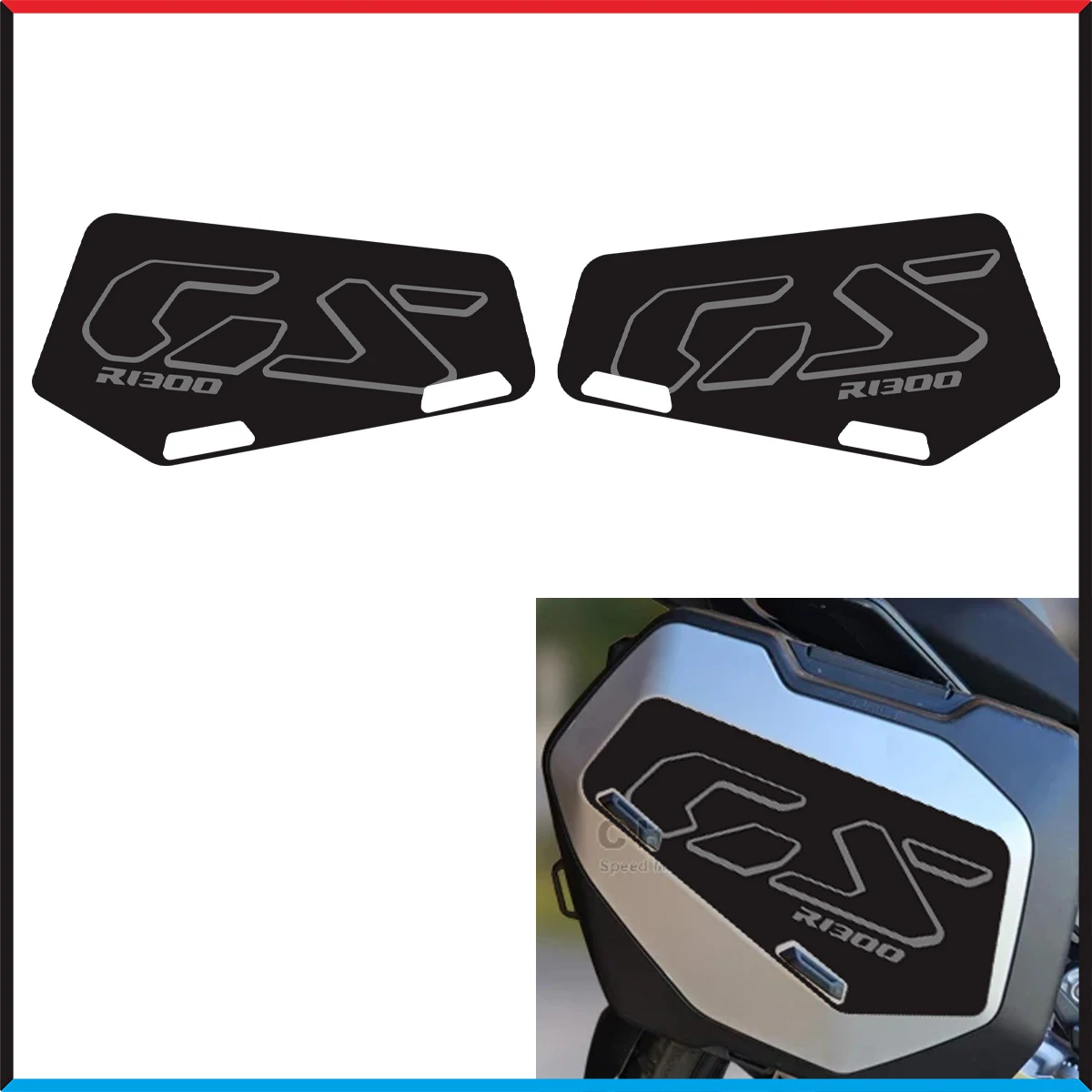 ملصق صندوق الدراجة النارية شارات لـ R1300GS R1300 R 1300 GS 1300GS 2023 2024 ملحقات حقيبة السفر