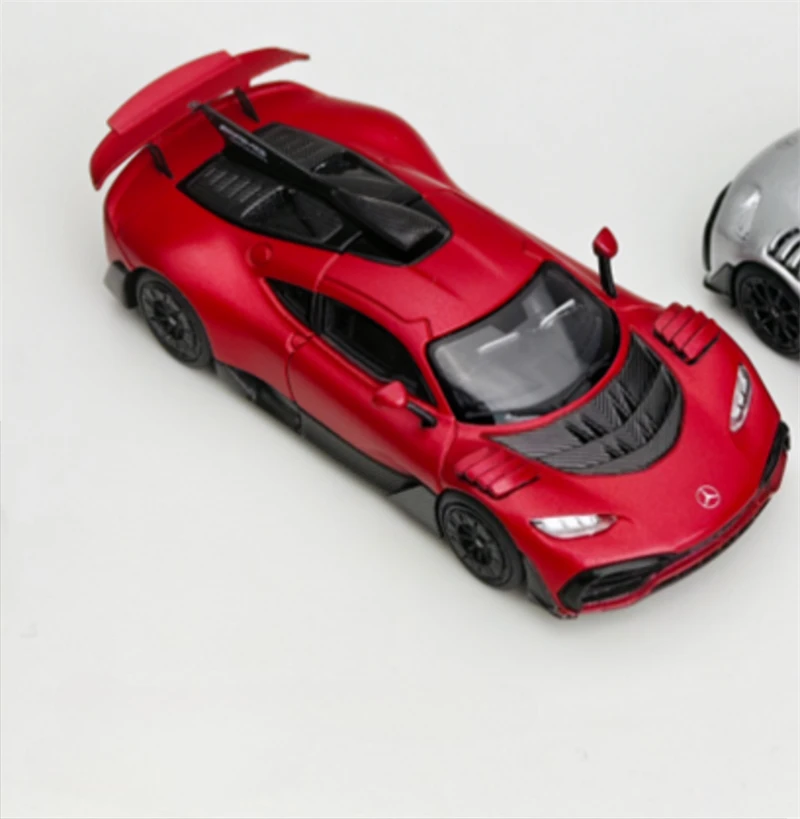 KILO Works x NZG 1:64 ONE Patagonia Red Grey with Star GT3 EVO II Presentation Black / Bathurst 12h 2025 #888 Diecast Model Car