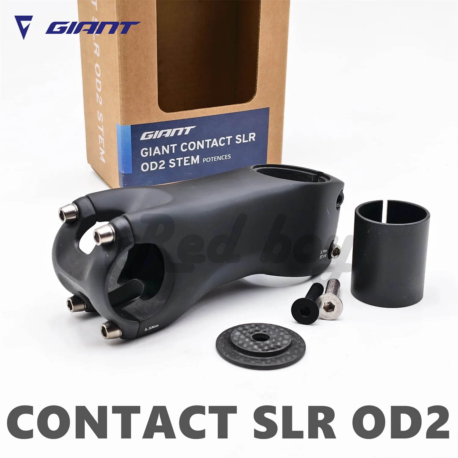ジャイアントコンタクトSLR OD2(31.8mm) 10 ° 自転車カーボンステムは