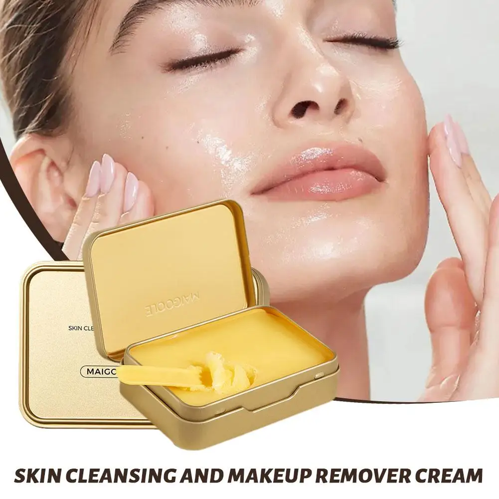 Creme de Limpeza Profunda All-in-One para Lábios, Removedor de Maquiagem, Olhos Limpos, Rosto Suave, Purificar, Limpeza Instantânea, 85g, I3H4