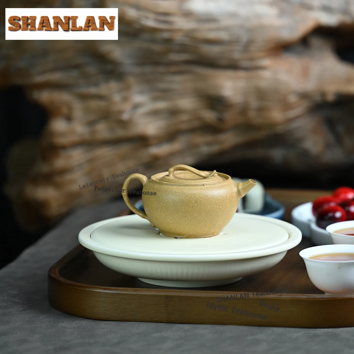 100ml Exquisite Yixing Purple Clay Teapots Handmade Bamboo Joint Pot Raw Ore Section Thin-body Mud Kettle Chinese Zisha Tea Set