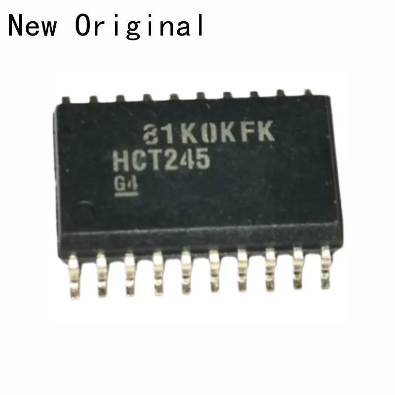 SN74HCT245DWR New and Original OCTAL BUS TRANSCEIVERS WITH 3-STATE OUTPUTS marking code HCT245