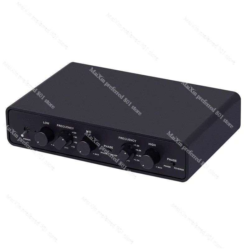 Preamplificador de división de frecuencia electrónica para audiófilos, dos/tres vías, punto de división de frecuencia ajustable EN3