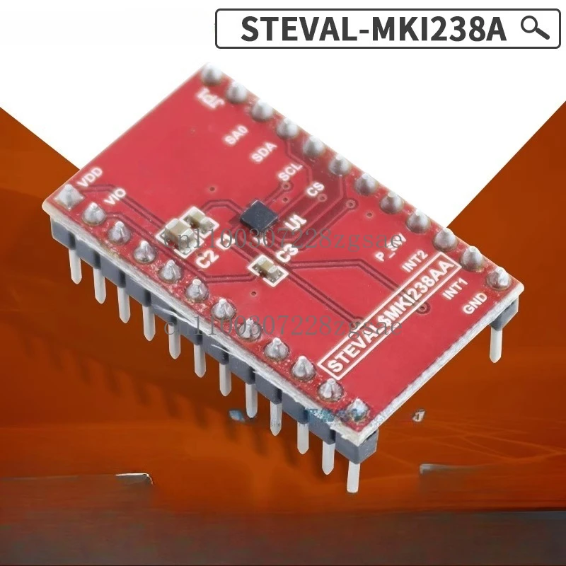 

STEVAL-MKI238A LIS2DUX12 accelerometer, sensor, professional MEMS tool expansion board