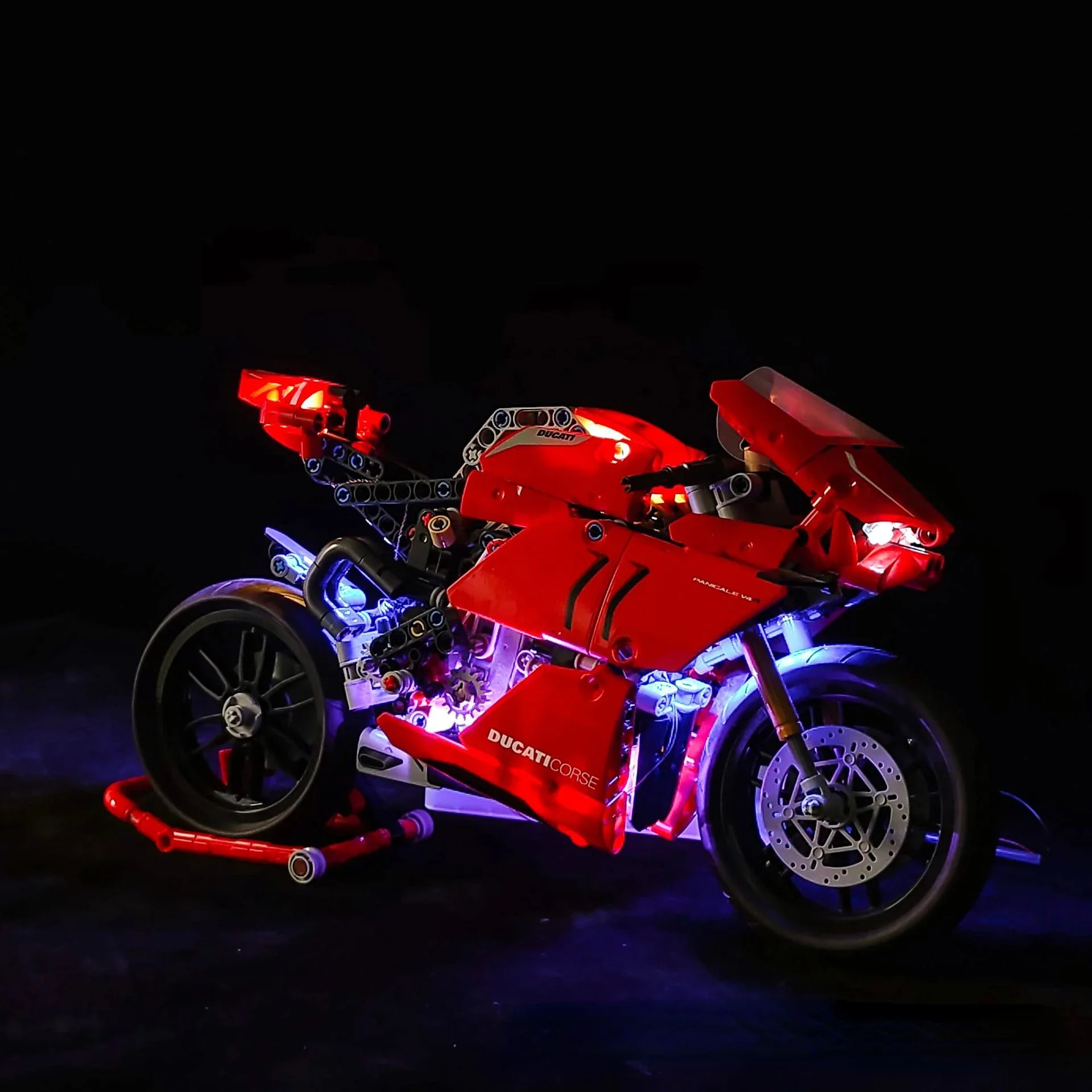 LED-Lichtset für LEGO Ducati Panigale V4 R 42107 Bausteine