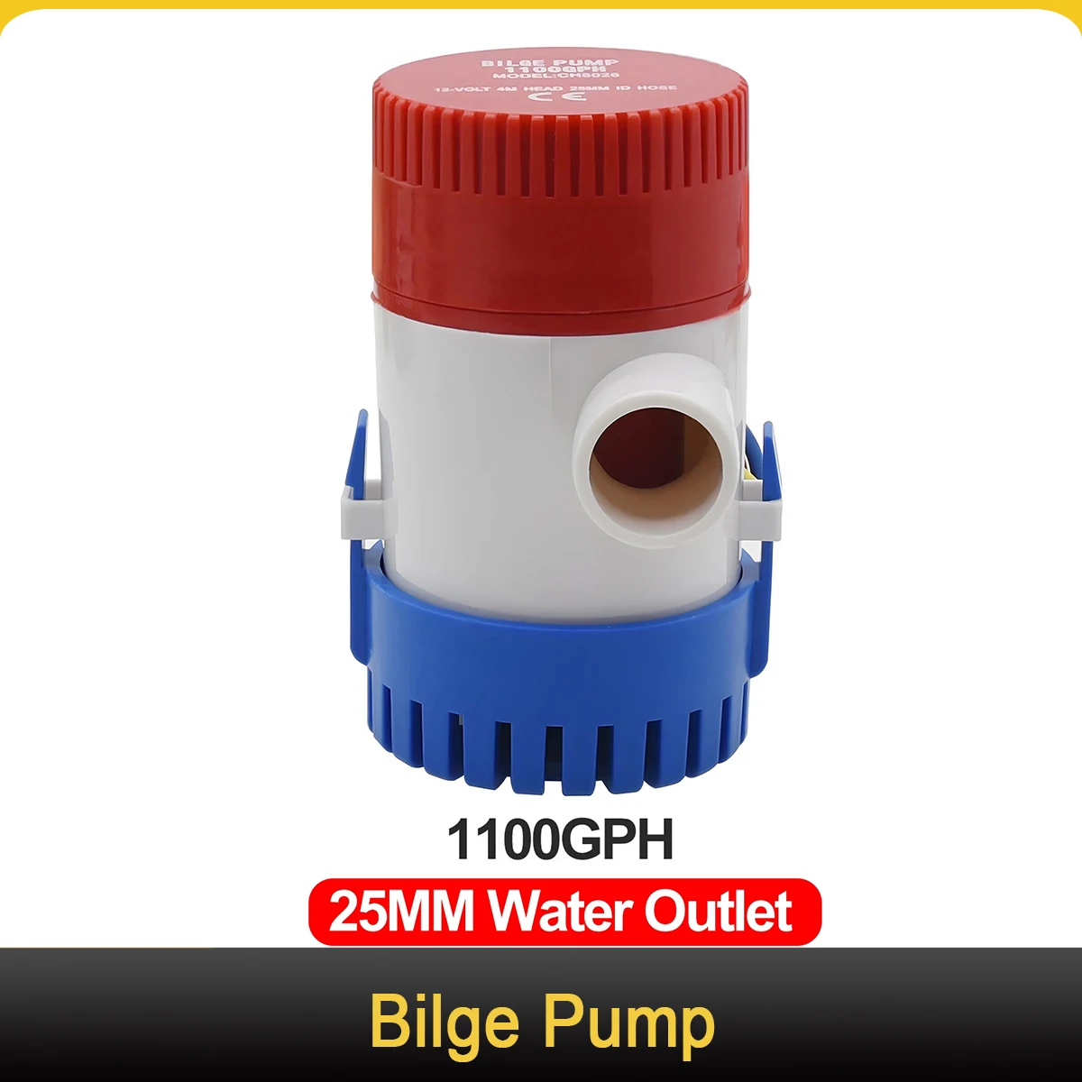 

Submersible Bilge Pump 12v 1100GPH Mini Electric Water Pump Used In Boat Seaplane Motor Homes Houseboat Yacht