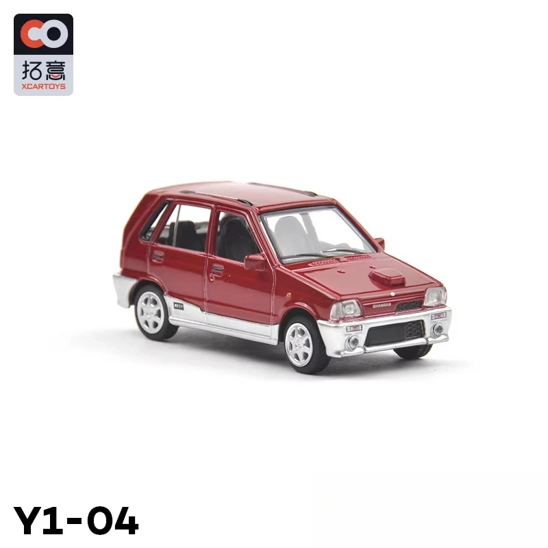 

XCARTOYS 1/64 Miniature Alloy Car Static Model Mini Vehicles Suzuki Alto Happy Prince Deep Red Children's Birthday Gift Toys