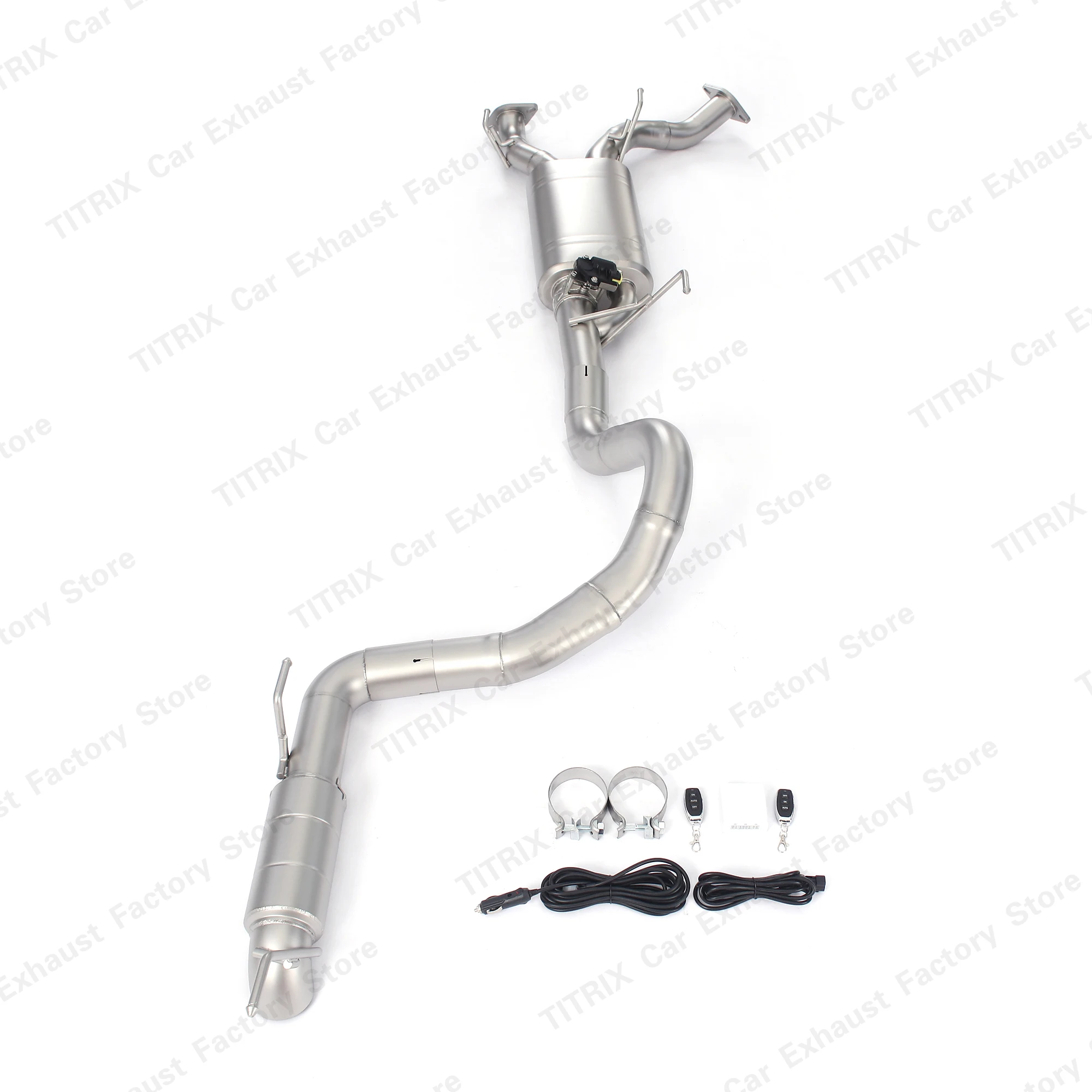 Catback Exhaust System For Lexus LX570 5.7L 2009 Performance Exhaust Cat-back Pipe Kit With Remote Controller Kit Auto Parts