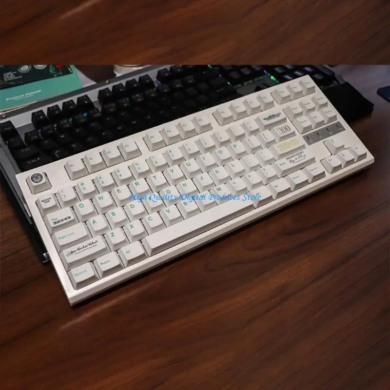 

U2JE 133Keys/set US Dollar Theme Dye Sublimation Keycap PBT Original Height Key Caps for Mechanical Keyboards