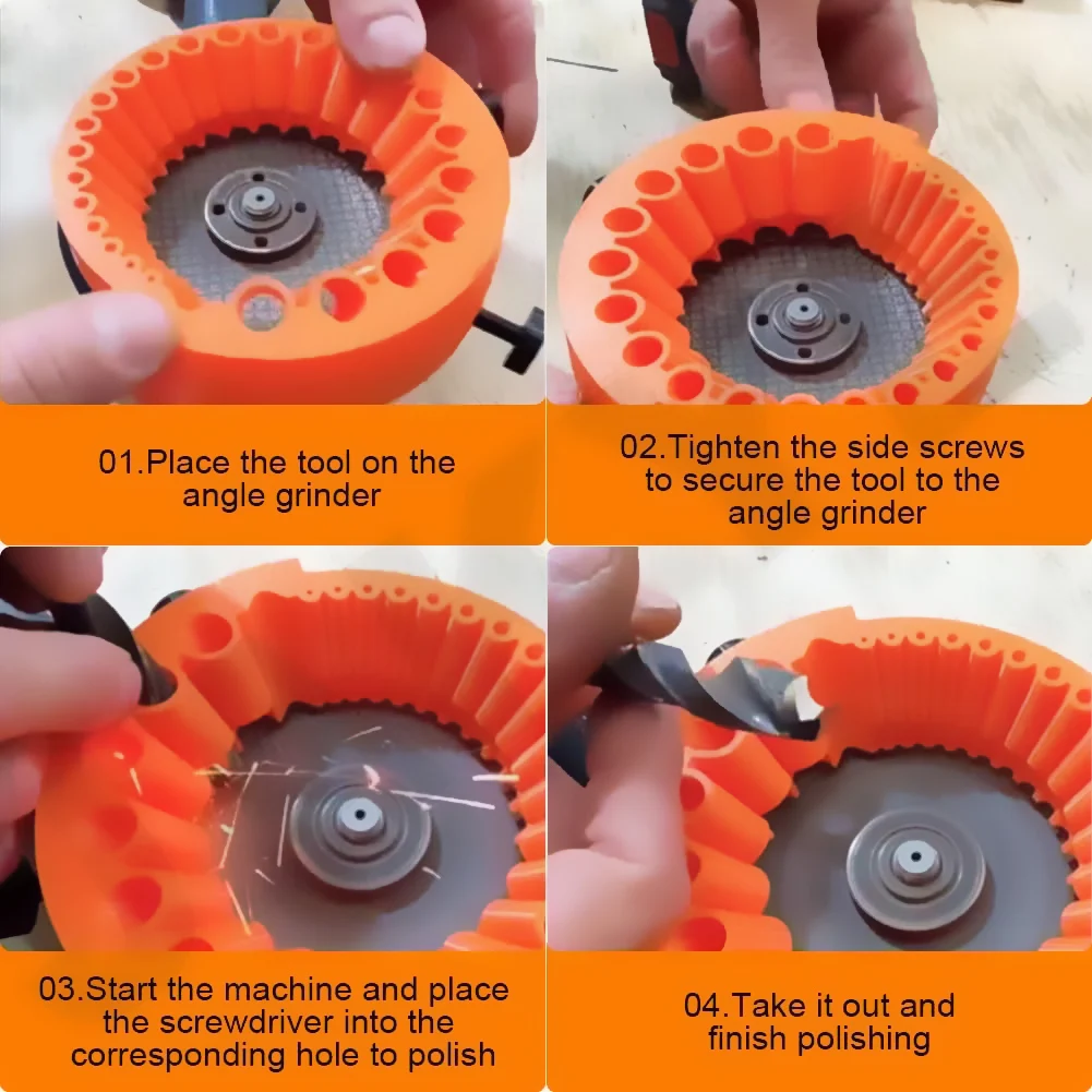 Multipurpose Drill Bit Grinding Sharpener Polishing Grinding Tool Powered Tool Parts Applicable Angle Grinder 2 To 13mm 2025 New
