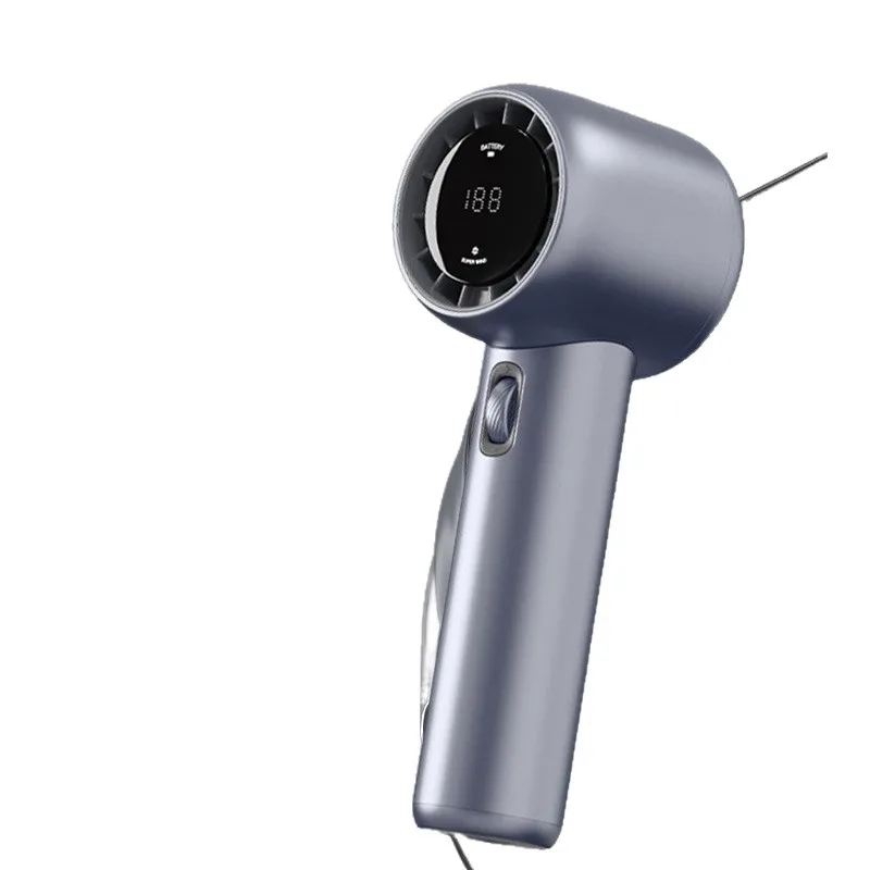 

Handheld small fan small wind cannon strong wind gear electric fan charging portable