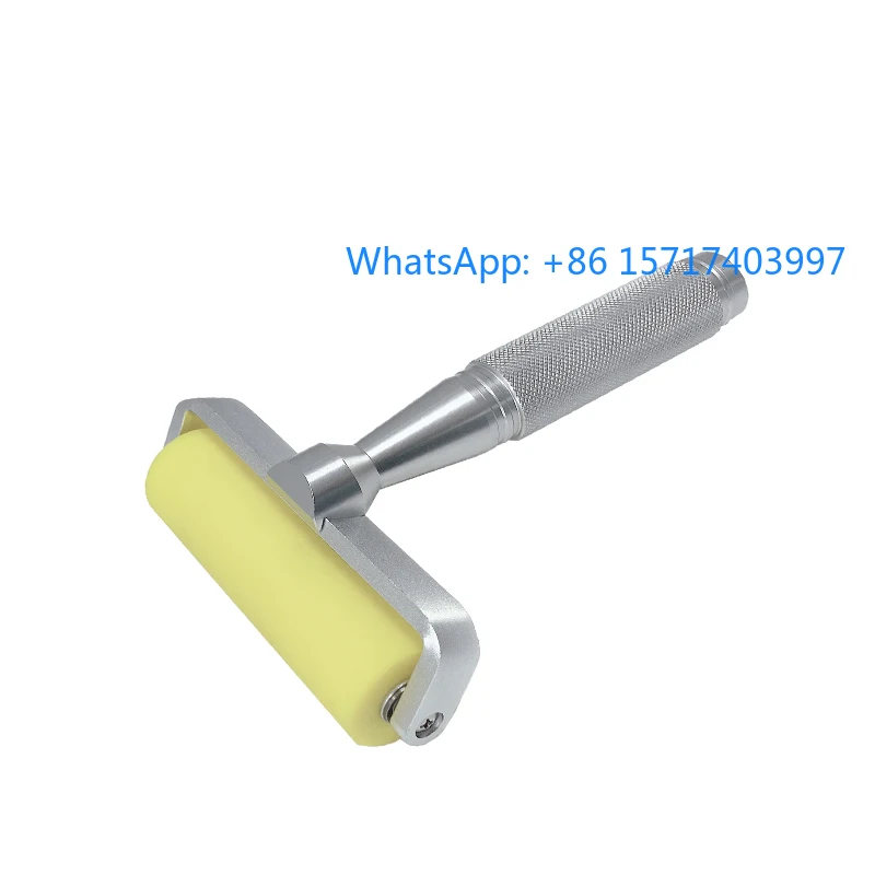 

Flexographic double-sided adhesive plate roller for flexographic printing