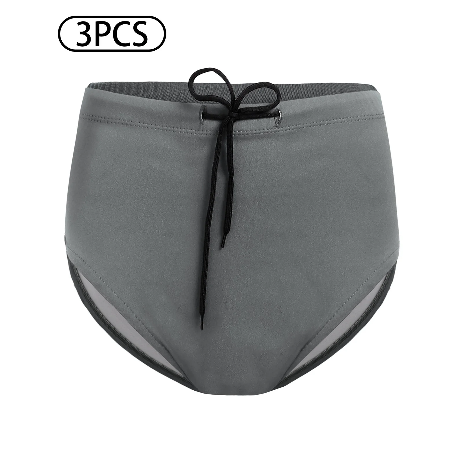 

Набор из 3 многоразовых подгузников-трусов для взрослых с особыми потребностями, водонепроницаемые, непромокаемые, на завязках, моющиеся