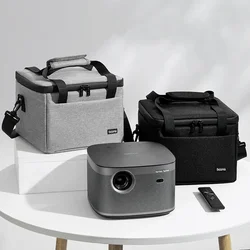 Portable Grey Projector Storage Bag Case Universal Carrying Bag Travel Storage Organizer for Projectors and Accessories