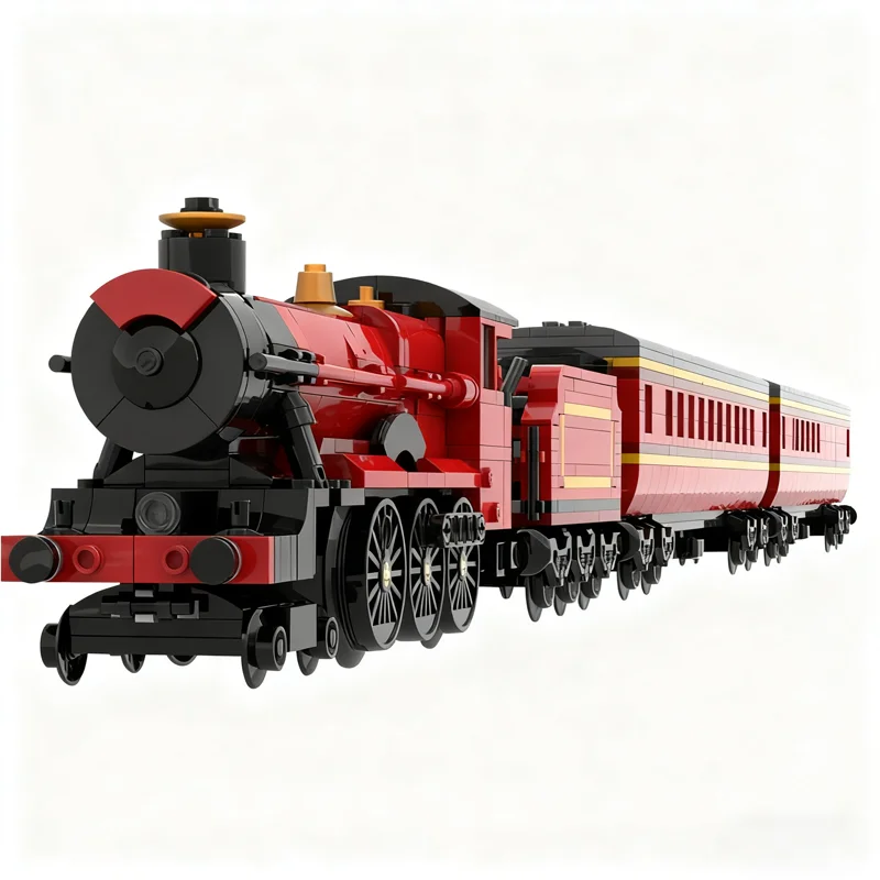 1707pcs MOC Hogwart S Express Upgrade Model Building Blocks Toys Architecture Christmas Gift DIY Birthday Creative Assemble Kids