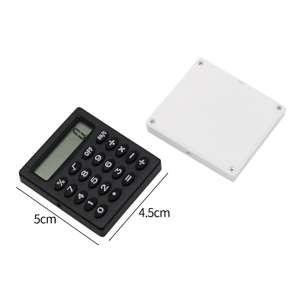 Cartoon Pocket Mini Calculator Handheld Pocket Type Coin Batteries Calculator Carry Extras Calculadoras School Office Calculator