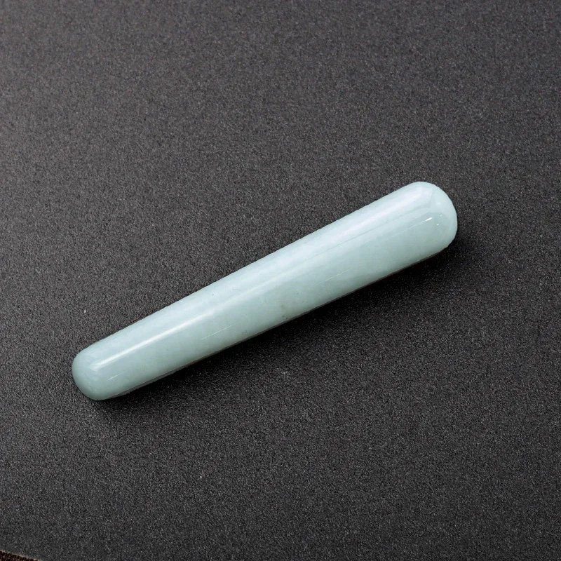 1PC Natural Quartz Crystal Portable Massage Stick for Slimming Massaging and Relaxing Meridians Cylindrical Crystal Yoni Wand