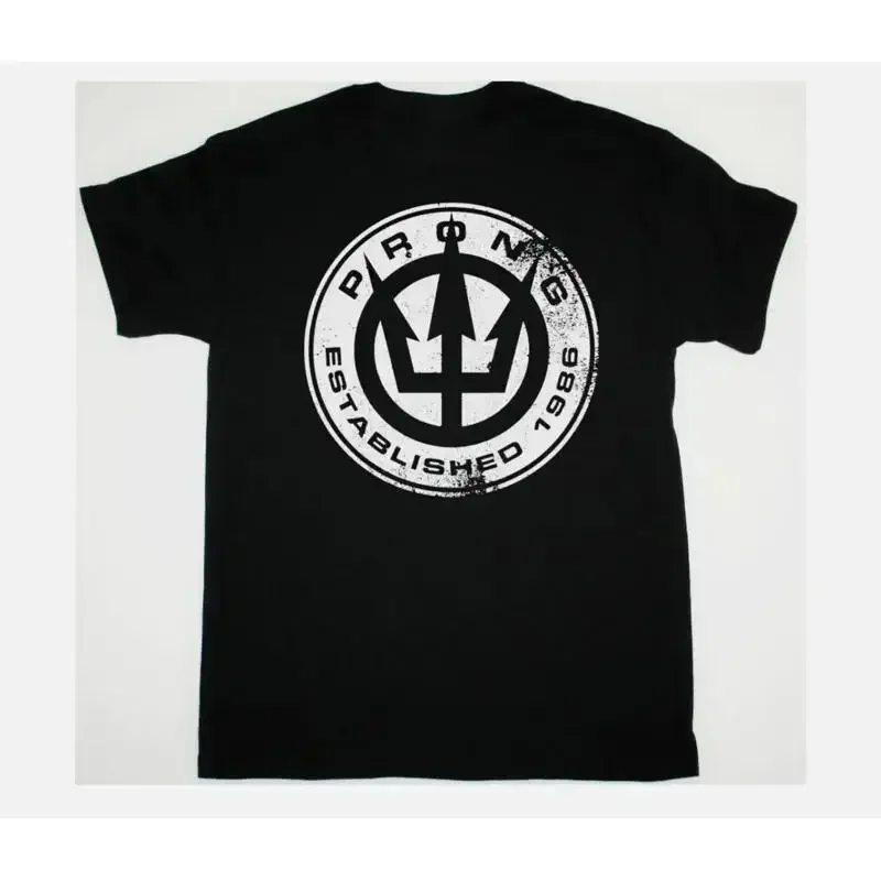 PRONG ESTABLISHED 1986 NEW BLACK Shirt Classic Unisex S 5XL