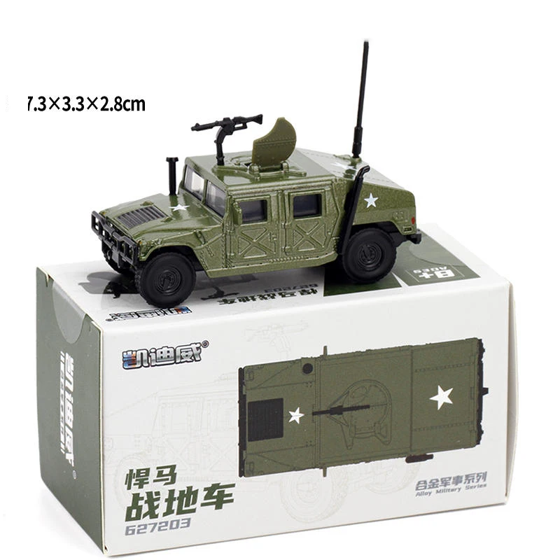 Hummer H1 WILLYS GP Tactical Military Model World War II Military Vehicles Alloy Car Model For Kids Toys Gifts Collection