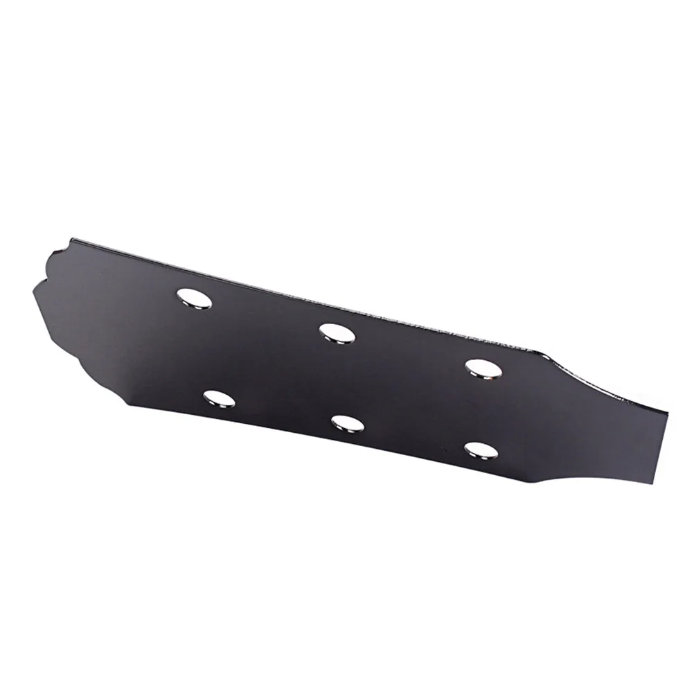 

Steel Metal Guitar Headstock Replacement Template for Ukulele Electric Guitar Neck Veneer Decal Headstock Decal
