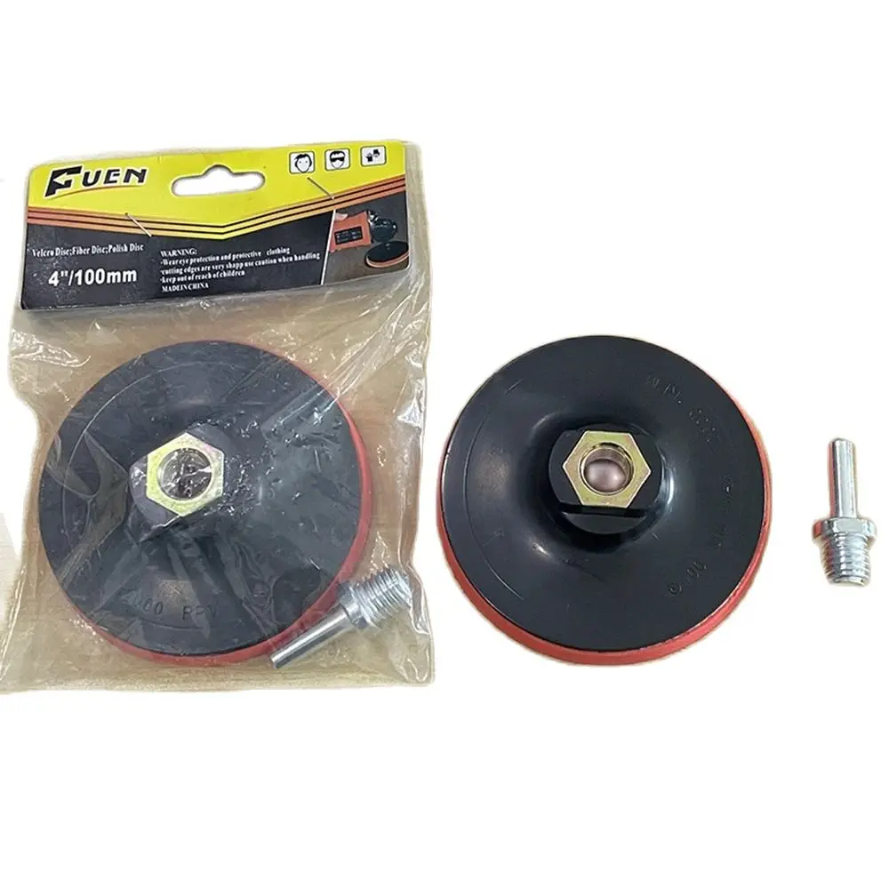 

4 Inch 100mm Plastic Based Back-Up Pad Backer Pad Of Polishing Pad For Abrasive Diamond Wet Dry Polishing Pad