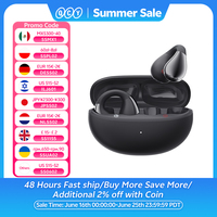 QCY Crossky C30 Ear Clip Earphones Bluetooth 5.4 Wireless Open Ear Sports TWS Earbuds Dual-Connection Headphones