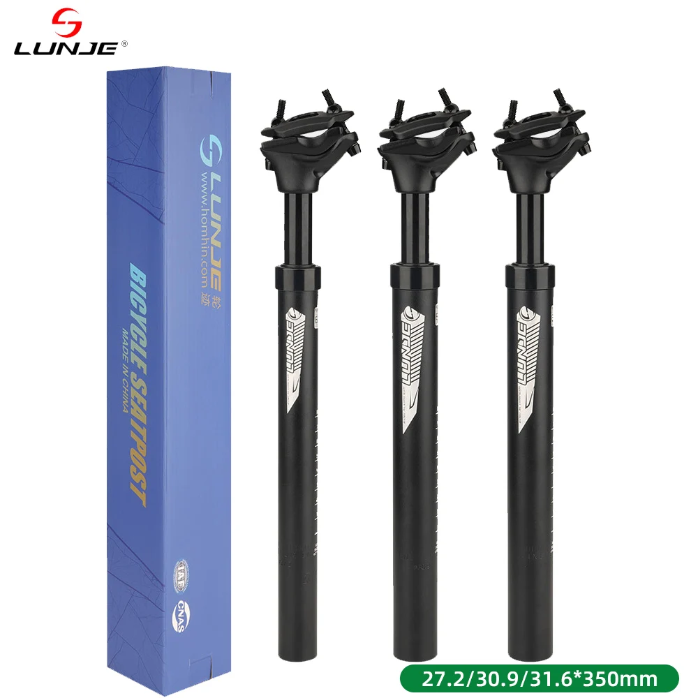 

LUNJE Suspension Dropper Mtb 27.2 Bicycle SeatPost Saddle Tube 30.9\31.6 Shock Absorber Saddle Mountain Bike Bicycle Accessories